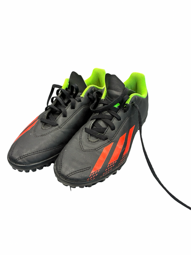 Used Adidas Soccer Indoor Shoes Black Junior 03.5 11682-S000135555
