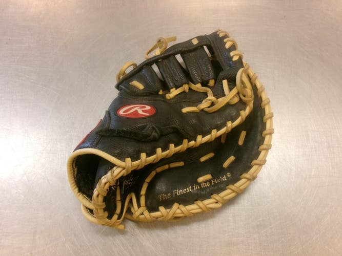 Used Rawlings HIGHLIGHT BB/SB First Base RH Throw Black 11 1/2" 11339-S000204174