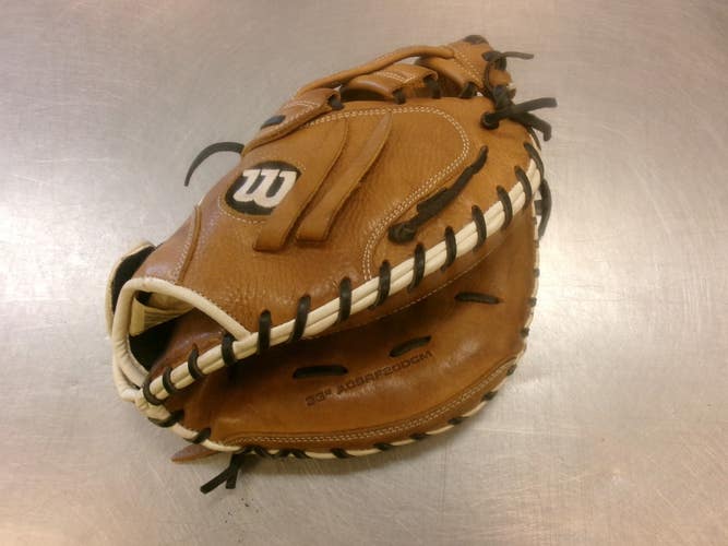 Used Wilson A95 BB/SB Catchers RH Throw Brown 33" 11339-S000204170