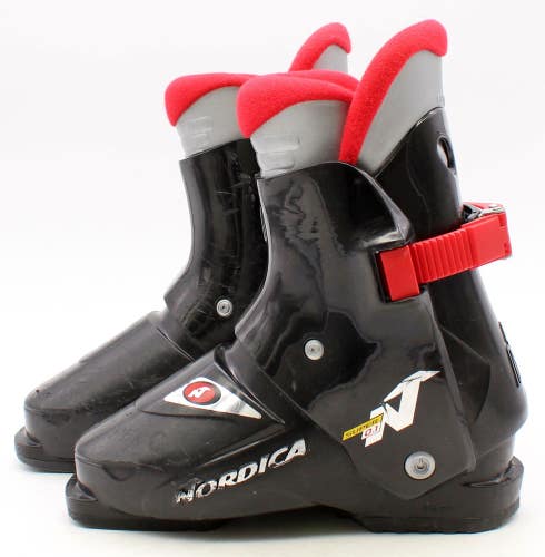 Nordica Super 0.1 Junior Ski Boots - Size 6.5 / Mondo 24.5 Used