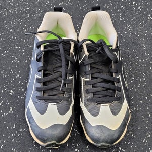 Used Under Armour BASEBALL CLEATS YOUTH BB/SB Cleats Black Junior 03 11849-S000041899