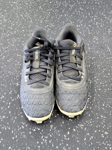 Used Under Armour BSBL BB/SB Cleats Black Junior 02 11849-S000041897