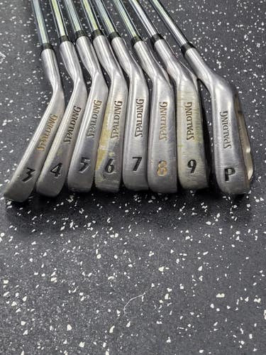 Used Spalding SELECT OVERSIZE Mens Iron Set RH 3I-PW 11849-S000041889