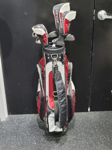 Used Walter Hagen XLR Mens Package Set RH Black 12 Piece 11849-S000041880