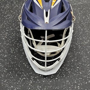 Used Cascade XRS PRO Lacrosse Helmet Navy Blue One Size 11849-S000041867