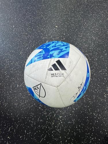 Used Adidas MLS All Size Soccer Ball Royal Blue 4 11849-S000041859