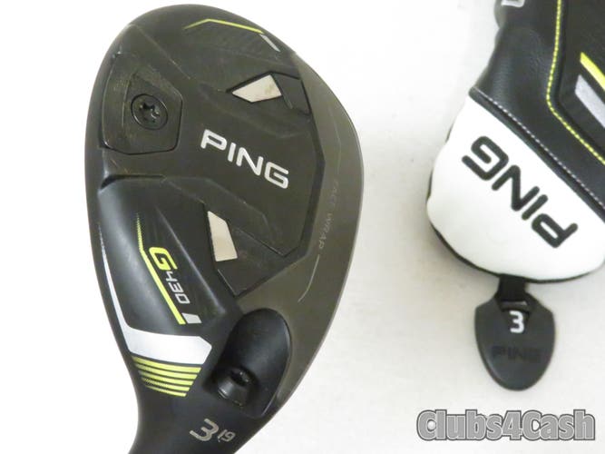 PING G430 Hybrid 19°  3H Mitsubishi Tensei CK Orange 80 Stiff Flex +Cover  NICE