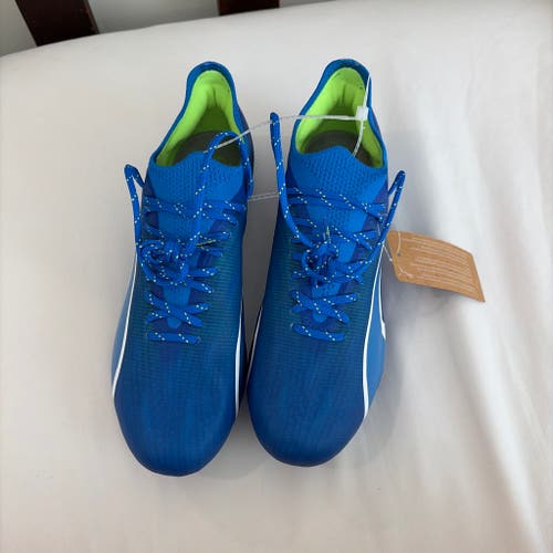 Blue Women's Size M 7.0 (W 8.0) Puma Ultra ultimate Cleats (New)