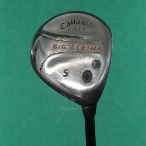 Callaway Big Bertha 2004 Fairway 5 Wood Factory RCH 75w Graphite Regular