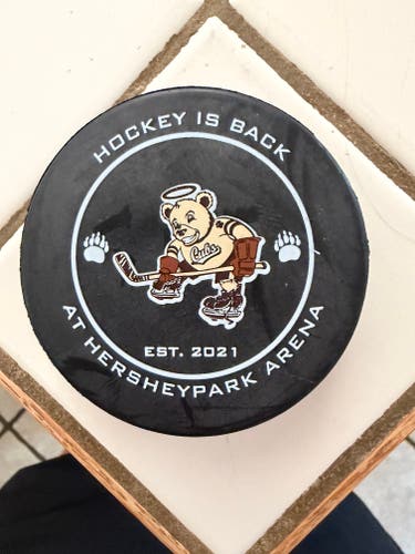 Hershey Cubs Game Puck