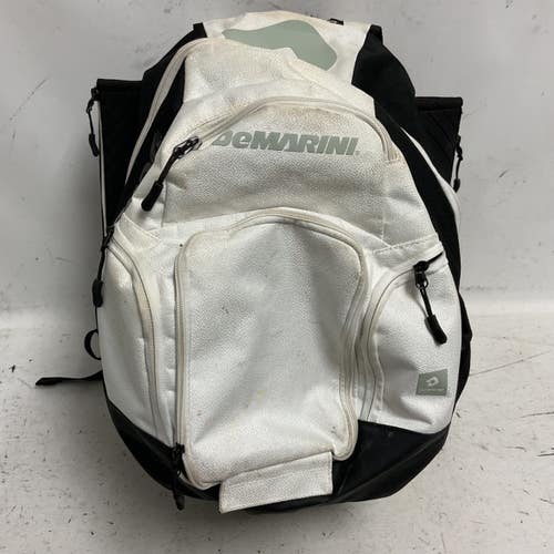 Used Demarini BB/SB Player Backpack White 11855-S000206911