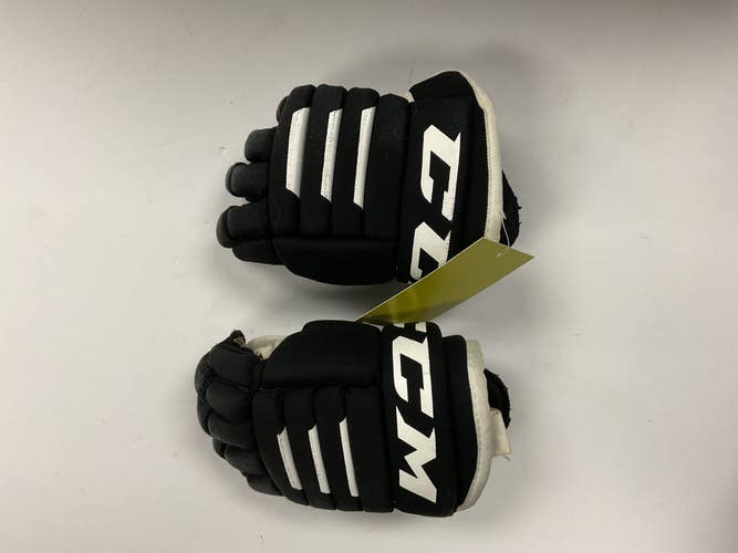Used CCM TACKS 4R2 Youth Gloves Black 9" 11855-S000206812