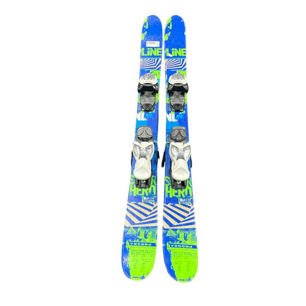 Used Line SUPERHERO Boys DH Ski/Binding None 100 cm 11375-S000379698