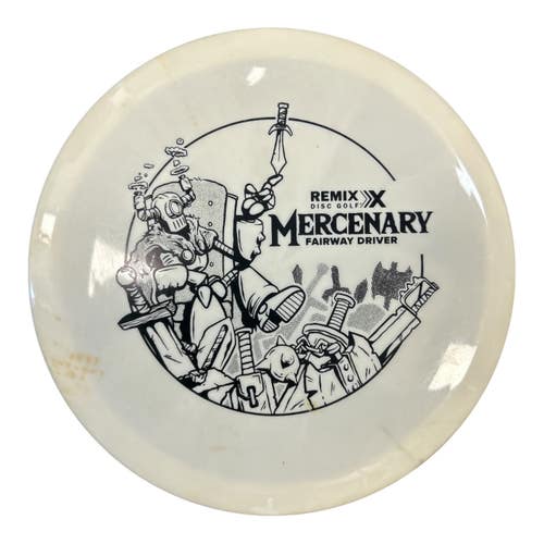 Used MERCENARY Disc Golf Driver White 172g 11450-S000525046