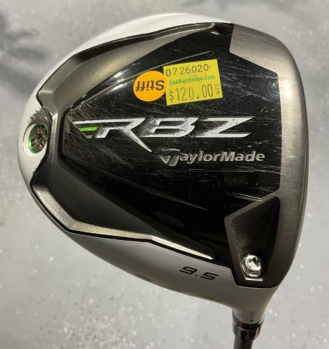 TaylorMade RBZ 9.5 Driver 45.5" MATRIX OZIK ROCKETBALLZ Stiff Flex MRH USED