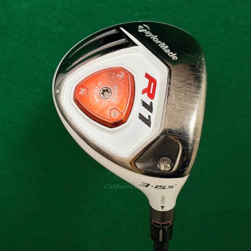 TaylorMade R11 15.5 Fairway 3 Wood Fujikura Blur R11 60-R Graphite Regular