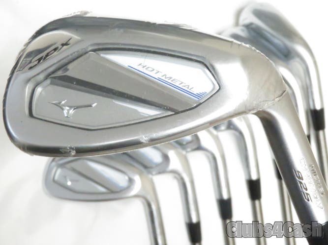 Mizuno JPX 925 Hot Metal Irons Aerotech SteelFiber i95 CW Stiff Flex 4-P+G NEW