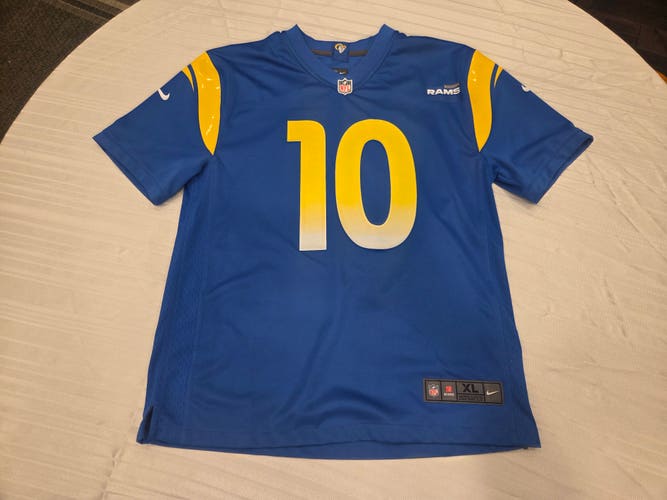 Youth XL Nike Cooper Kupp #10 Los Angeles Rams Game jersey