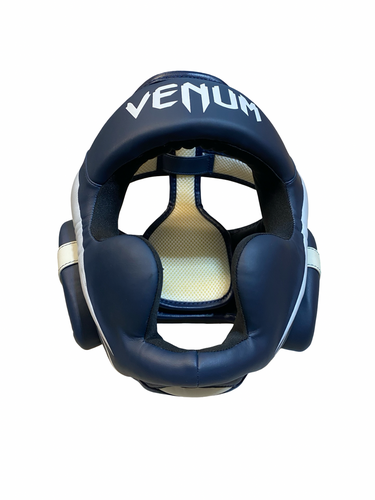 Used Venum Martial Arts Head Gear Navy Blue 11706-S000382113