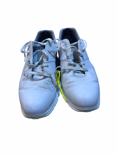 Used Foot Joy Mens Golf Shoes White Senior 11.5 11706-S000382088