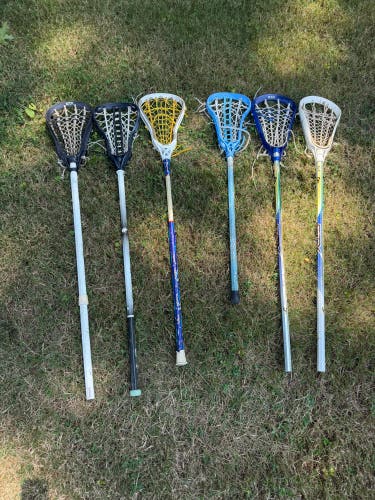 Lacrosse stick bundle! Take all!