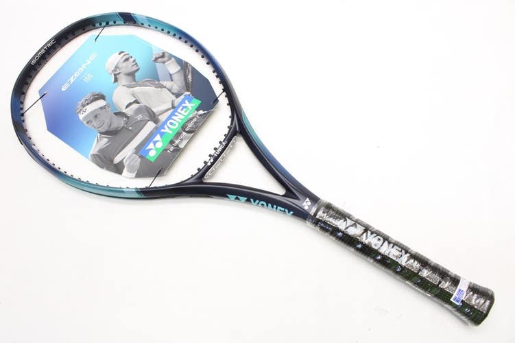 **NOS** 2022 YONEX EZONE 100 (300g) TENNIS RACQUET (4 1/8) SKY BLUE. UNSTRUNG