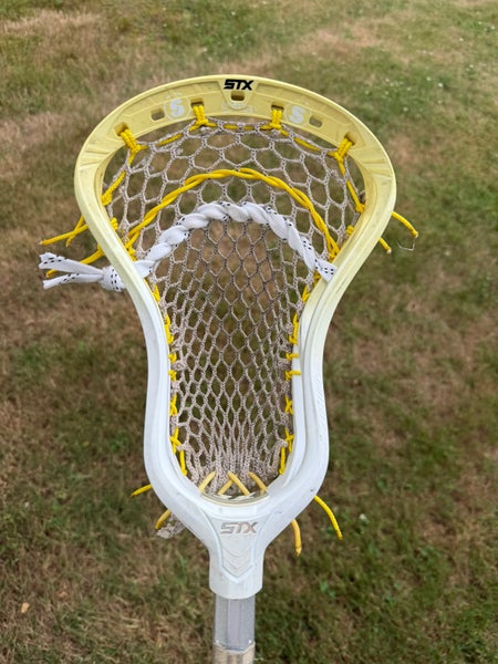 STX Stallion 1K Used Stringing Head with Skittles theme dye job.