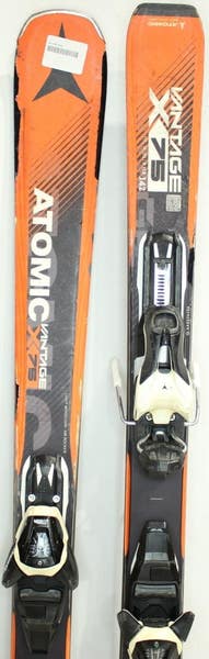 Atomic Vantage X 75 Demo Skis with Bindings - 142 cm Used