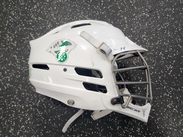 Used Cascade CPVR Lacrosse Helmet White S/M 11849-S000041926