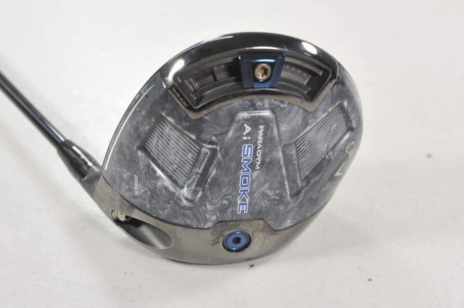 Callaway Paradym Ai Smoke MAX 9* Driver Stiff Flex HZRDUS RDX 6.0