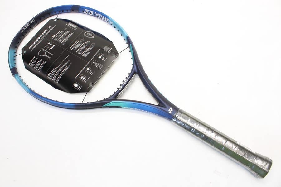 NOS** 2022 YONEX EZONE 110 (255g) TENNIS RACQUET (4 1/8) SKY BLUE