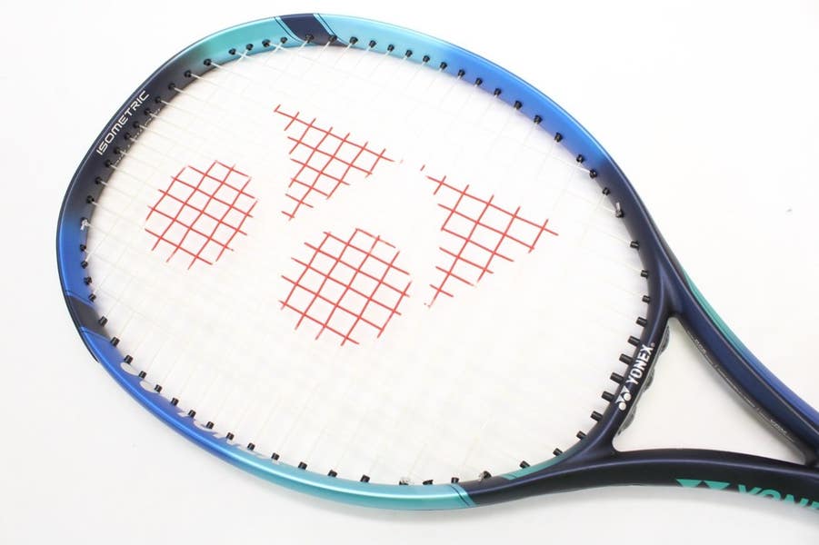 READ* 2022 YONEX EZONE 110 (255g) TENNIS RACQUET (4 1/4) SKY BLUE