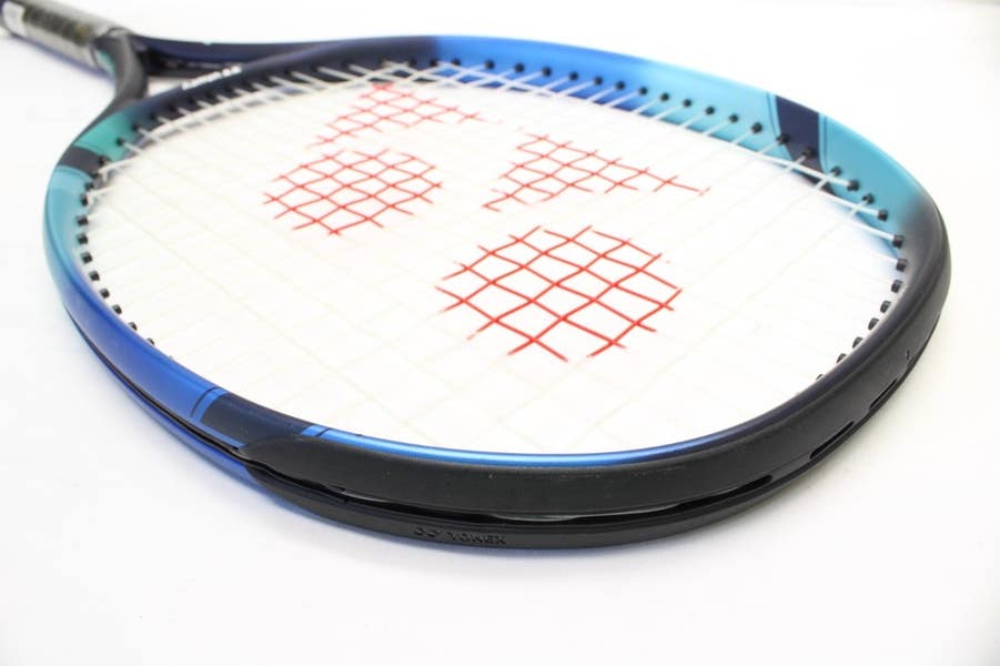 READ* 2022 YONEX EZONE 110 (255g) TENNIS RACQUET (4 1/4) SKY BLUE