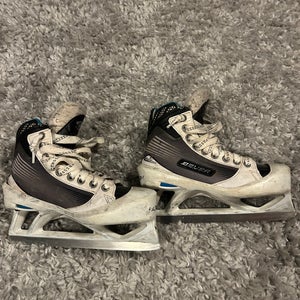 Bauer Reactor 4000 Hockey Goalie Skates Regular Width Size 4.5 (Used)
