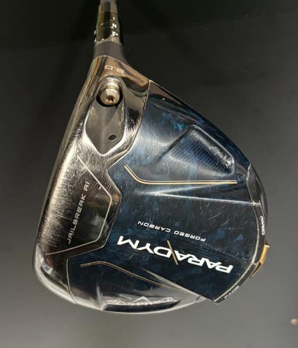 Callaway Paradym Driver 9.0* Stiff HZRDUS 70g RH Used