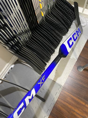 1x New CCM XF Goalie Stick P4 26” Royal
