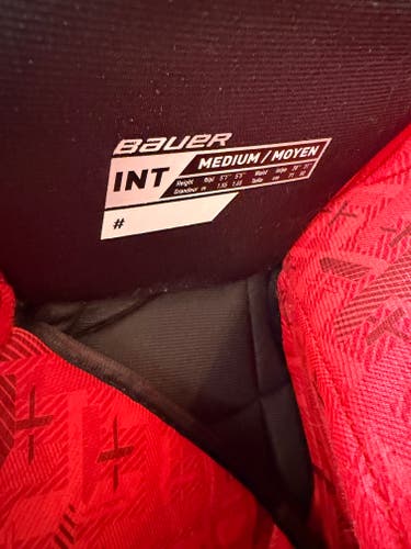 Intermediate Medium Bauer Vapor X Velocity Hockey Pants (Used)
