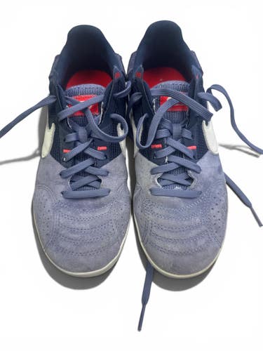 Used Nike Soccer Indoor Shoes Royal Blue Junior 04 11863-S000026684
