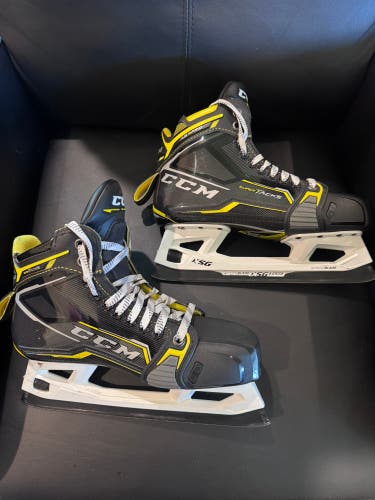 CCM Super Tacks AS3 Pro Hockey Goalie Skates Regular Width Size 6.5 (Used)