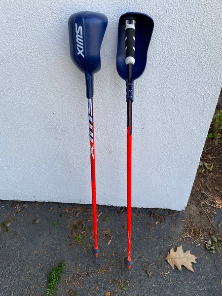 44in (110cm) Swix Race Carbon Racing Ski Poles (Used)