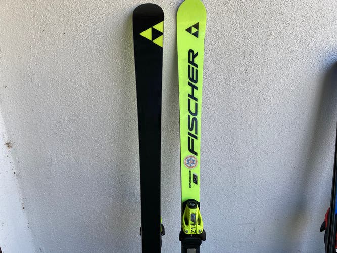 Fischer RC4 Race Jr 163 cm Racing Skis (Used)