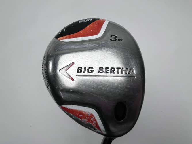 Callaway Big Bertha 2007 3 Fairway Wood 15* 70g Stiff RH Midsize Grip
