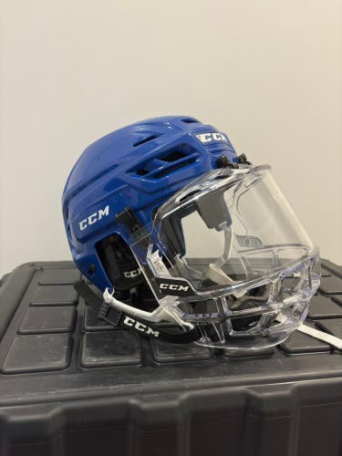 Large CCM Tacks 710 Helmet w/ FV1 Face Shield