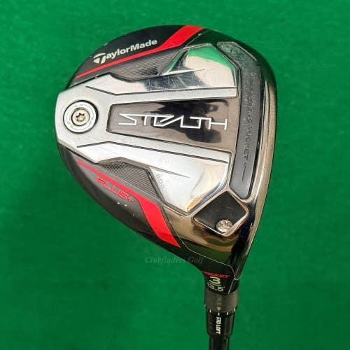 TaylorMade Stealth Plus+ Rocket 13.5 Fairway 3 Wood HZRDUS Red 6.0 75g Stiff