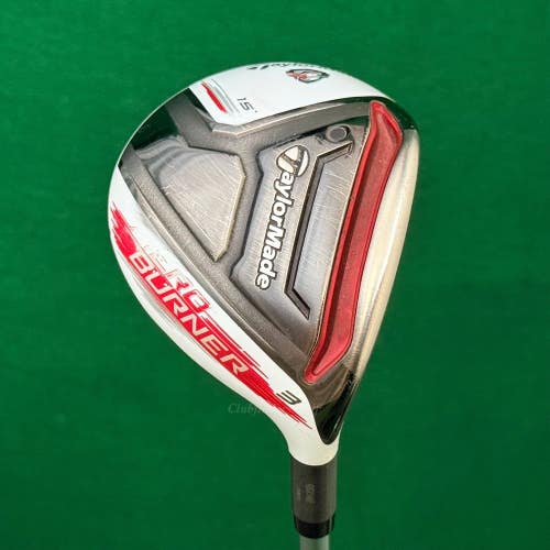 TaylorMade AeroBurner TP 15 Fairway 3 Wood MFS X4 White Tie 70-S Graphite Stiff