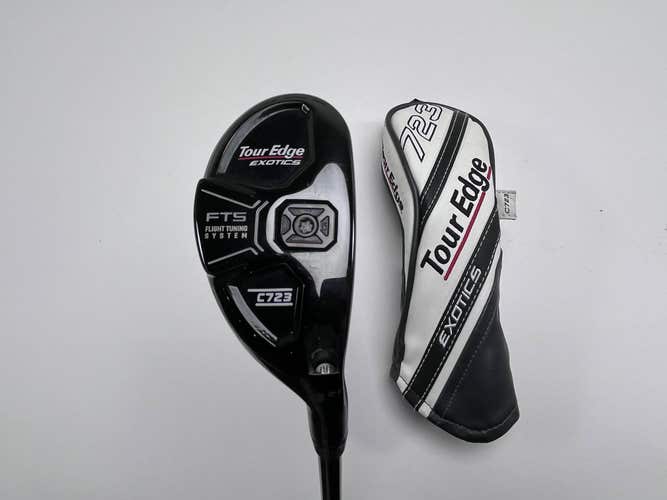 Tour Edge Exotics C723 4 Hybrid 21* HZRDUS 5.5 Gen 4 Dual Reg RH HC