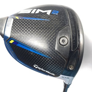 TaylorMade SIM2 Driver 10.5* HZRDUS RDX Smoke 6.5 Black 70g Extra Stiff RH