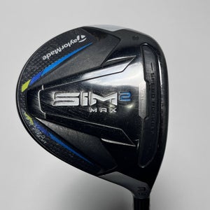 TaylorMade SIM2 MAX 3 Fairway Wood 15* Fujikura Ventus Blue 6-S Stiff RH