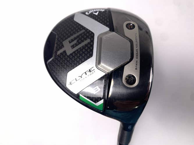 Callaway Elyte Max Fast 3 Fairway Wood 16*  Vanquish 4 R2 Senior RH