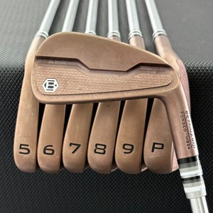 BETTINARDI OIL RUBBED BRONZE PVD MB 2024 IRON SET 4-P